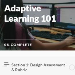 Adaptive Learning 101 Artifact